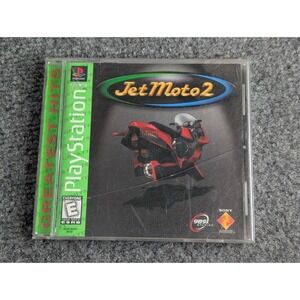 Jet Moto 2 -Sony PlayStation PS1- CIB Complete Tested Video Game Tested/ Works